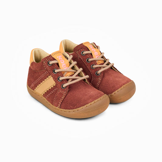 BLAKE Suede – Klassischer Schnür-Barfußschuh