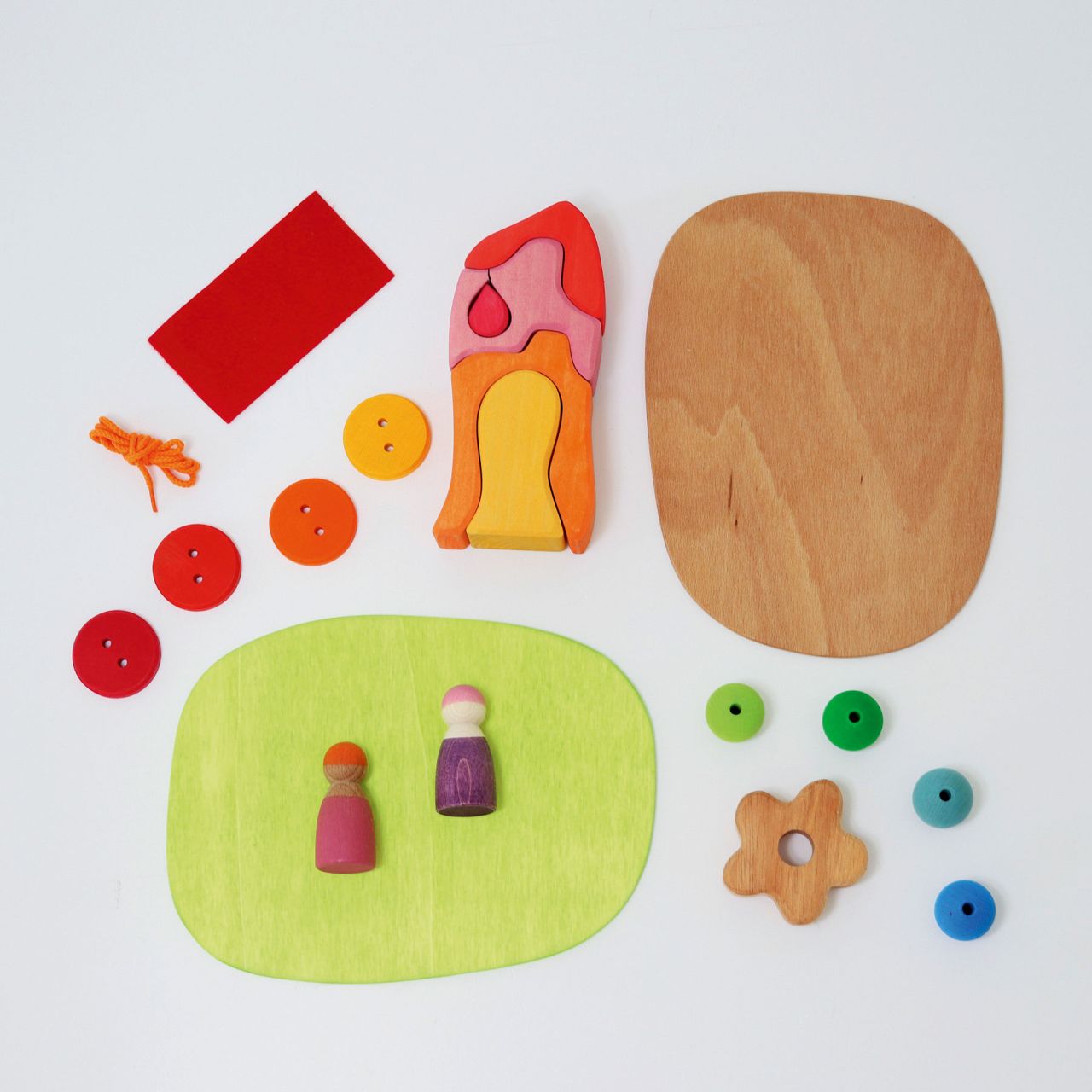 Spielwelt Blumenwiese, Holz, Grimms