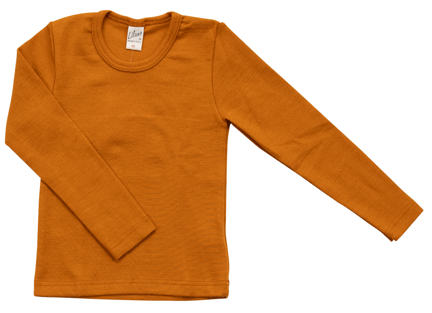 Shirt. Unterhemd aus Wolle/Seide. grau | Lilano