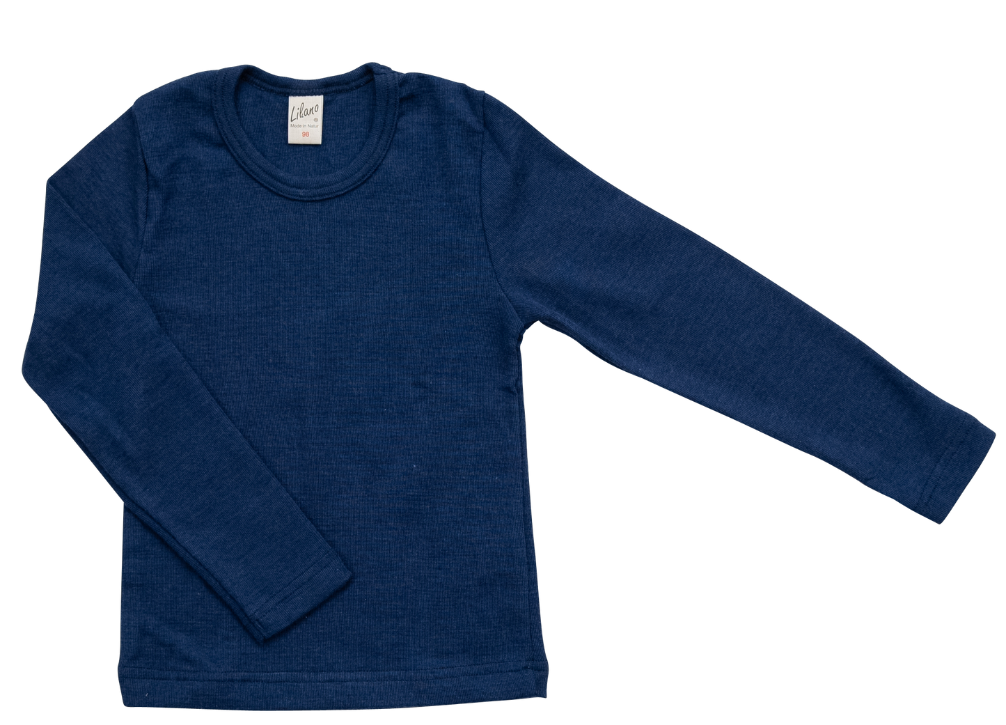 Shirt. Unterhemd aus Wolle/Seide. grau | Lilano