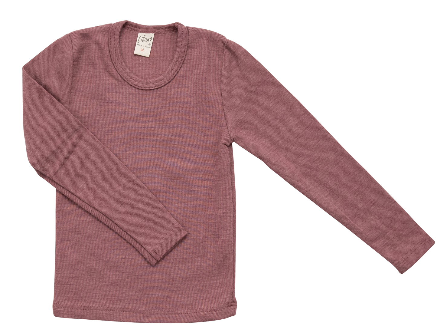 Shirt. Unterhemd aus Wolle/Seide. grau | Lilano