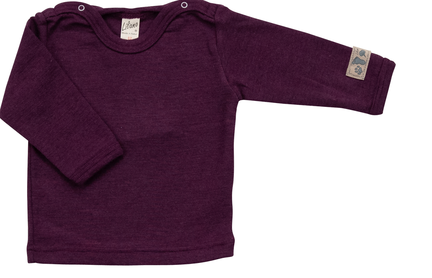 Kinder Shirt aus Wolle/Seide, versch. Farben | Lilano