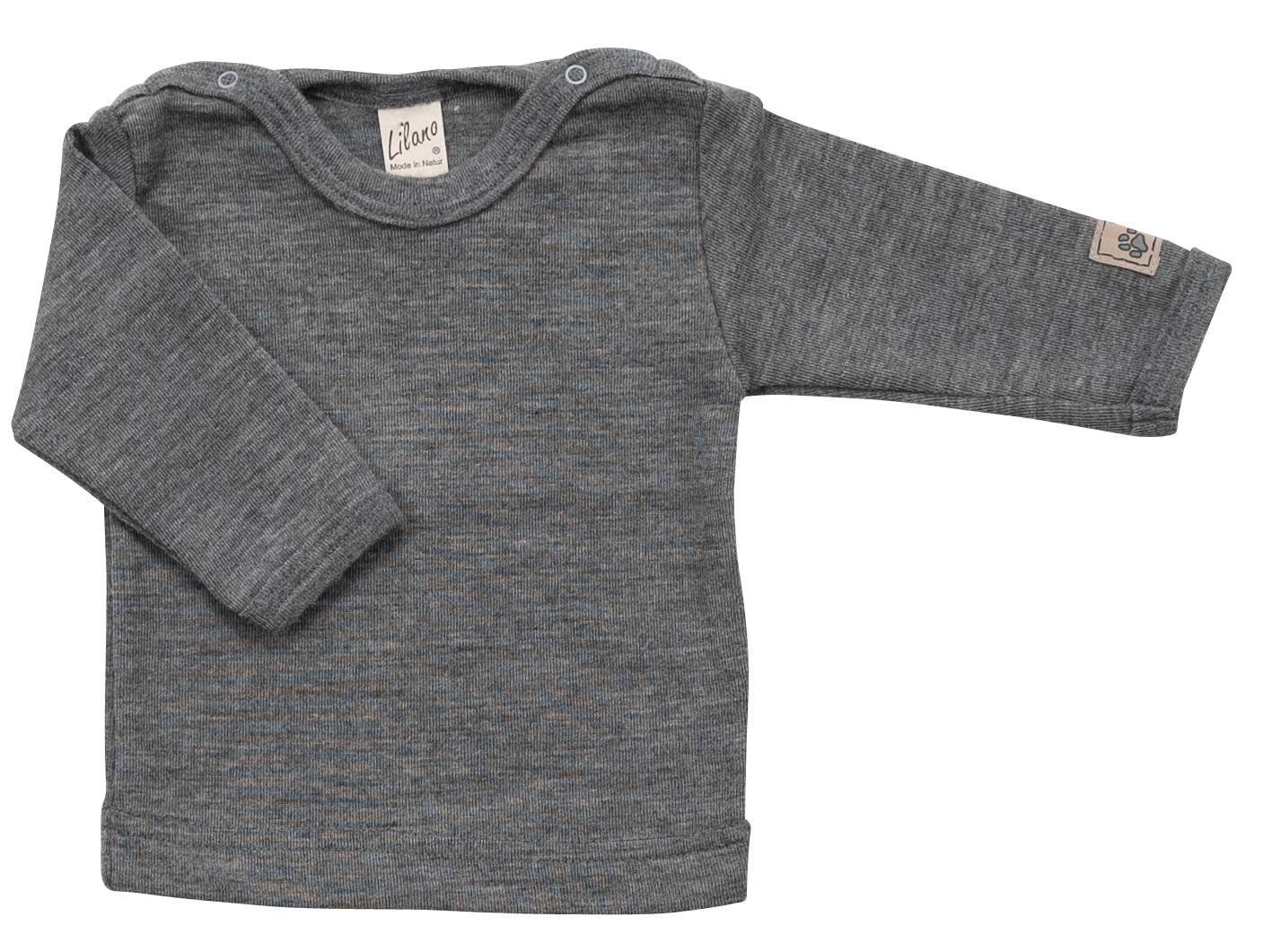 Kinder Shirt aus Wolle/Seide, versch. Farben | Lilano