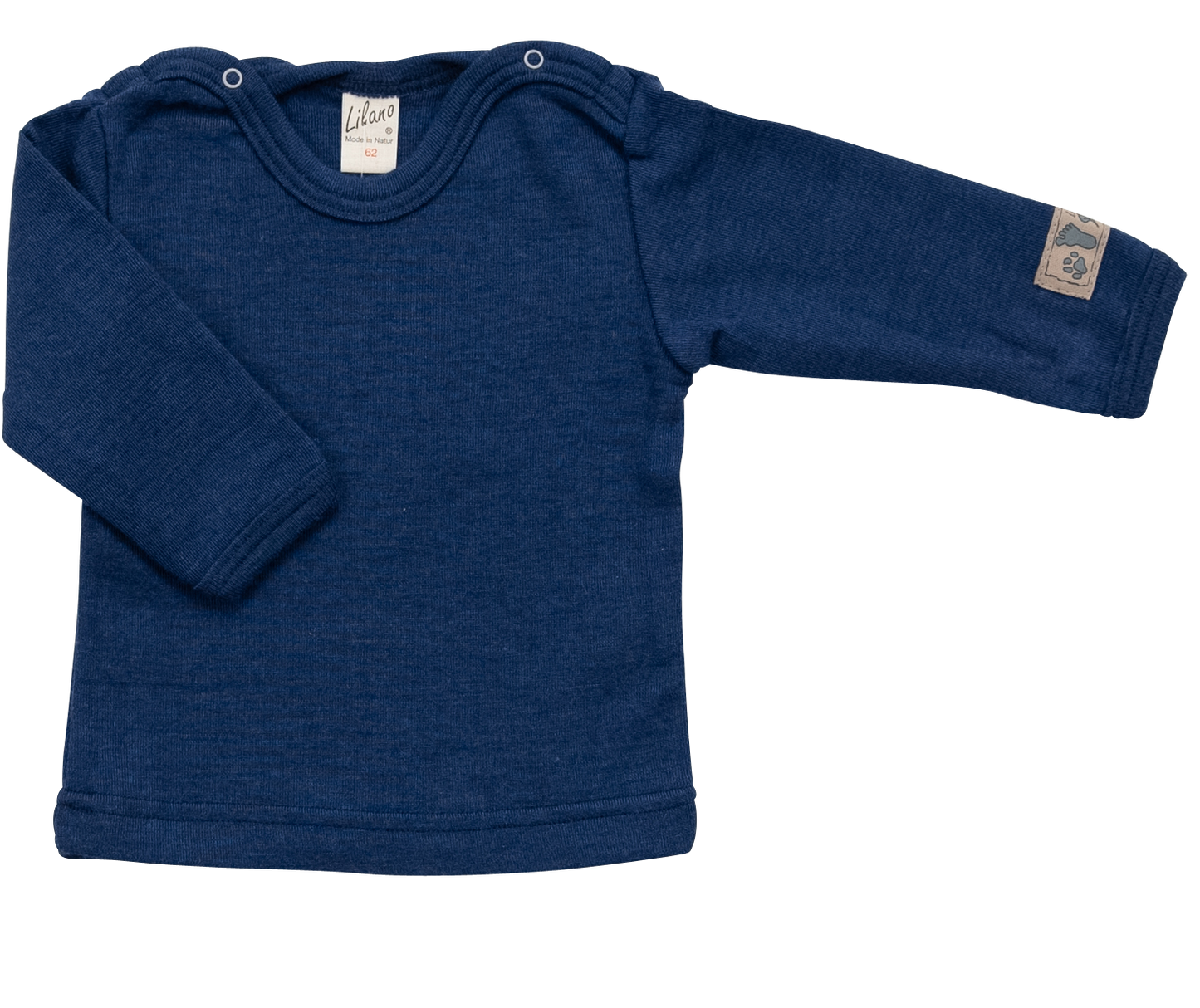 Kinder Shirt aus Wolle/Seide, versch. Farben | Lilano