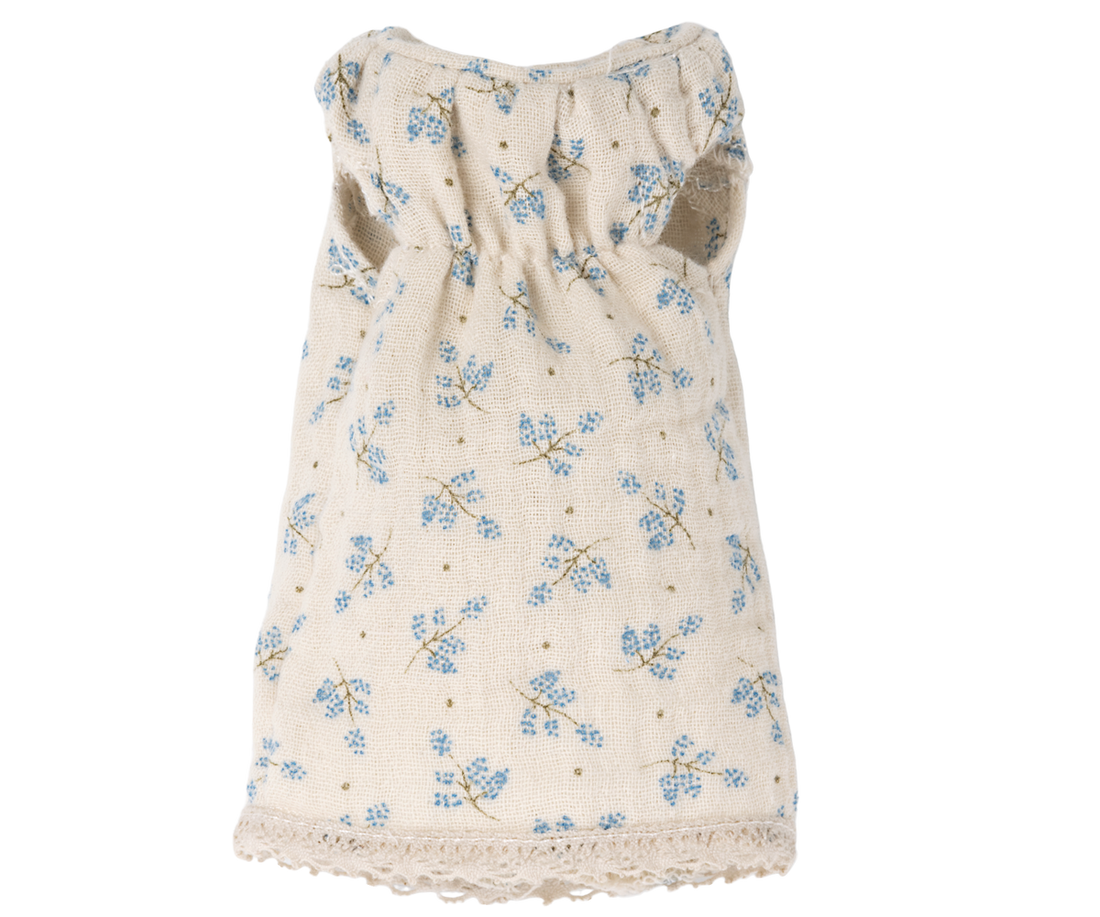 Kleid, blaue Blümchen, Größe1, Hässchen, Kaninchen| Maileg