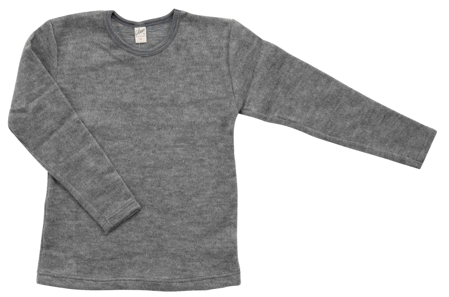 Pullover. Wolle. Plüsch. grau | Lilano