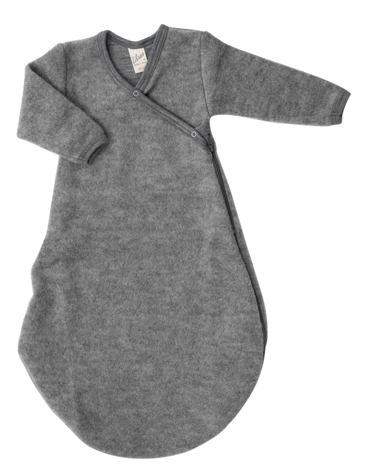 Wickel-Schlafsack, langarm, Schurwolle kbT, versch. Farben | Lilano