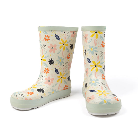 Gummistiefel. Blumen. Weit | Koel4Kids