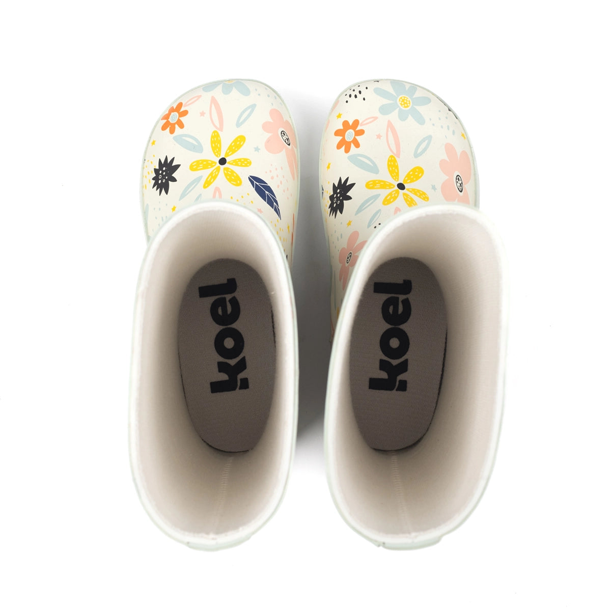Gummistiefel. Blumen. Weit | Koel4Kids