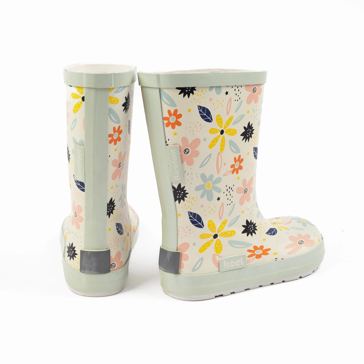 Gummistiefel. Blumen. Weit | Koel4Kids