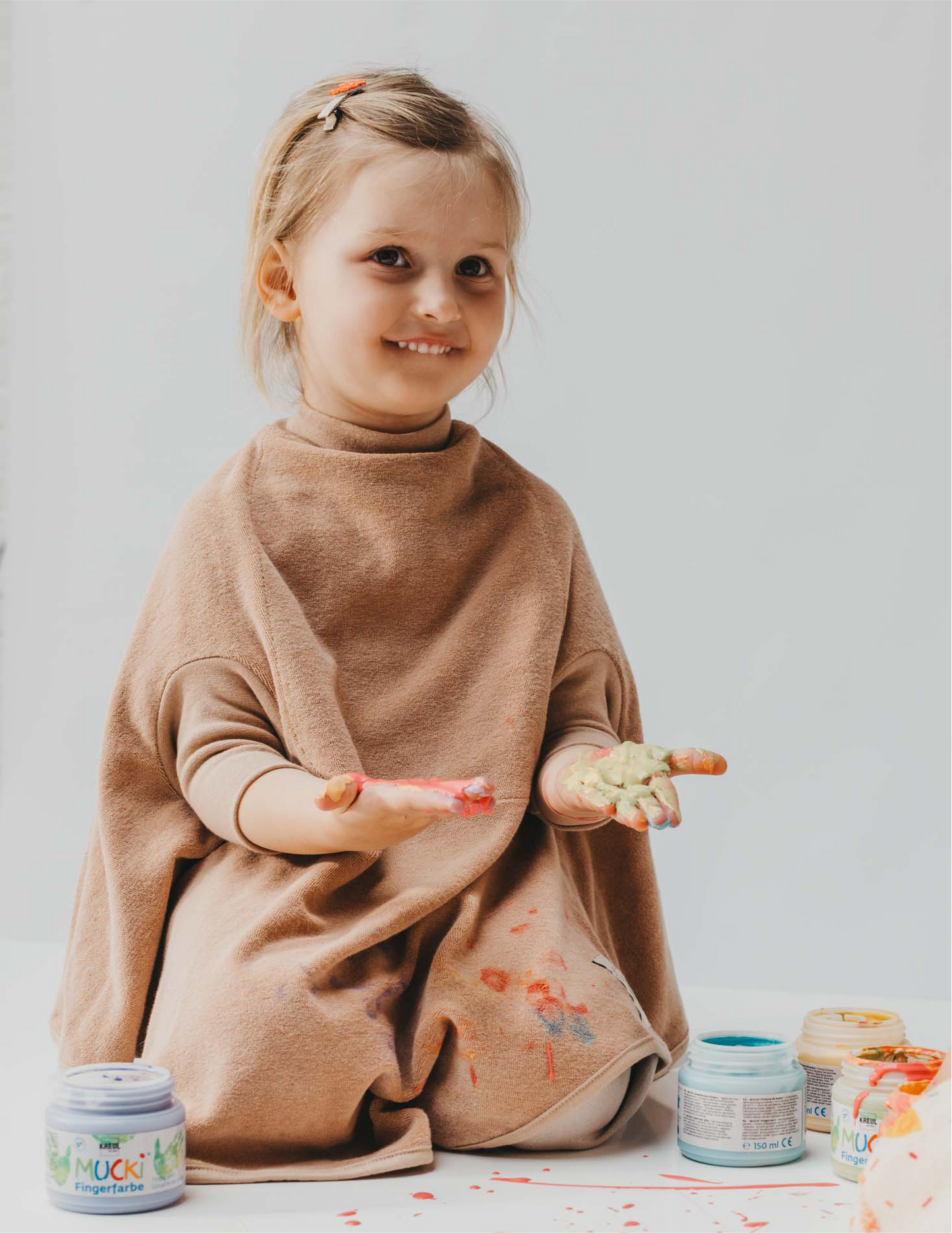 Lätzchen "Boo" Lemon Sorbet. Frottee. Wasserdicht | Little Casimir