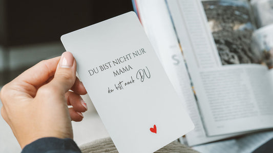Motivationskarten für super Mama.