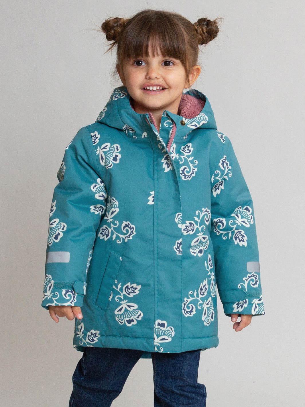 Kite Kinder GO-Mantel „Eden Print“ (Recycelt & Wasserdicht)