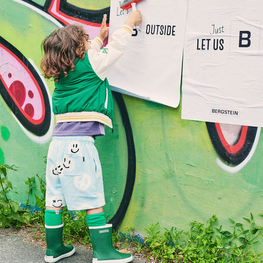 Gummistiefel aus Naturkautschuk. Elephant (blaugrau) | Bergstein