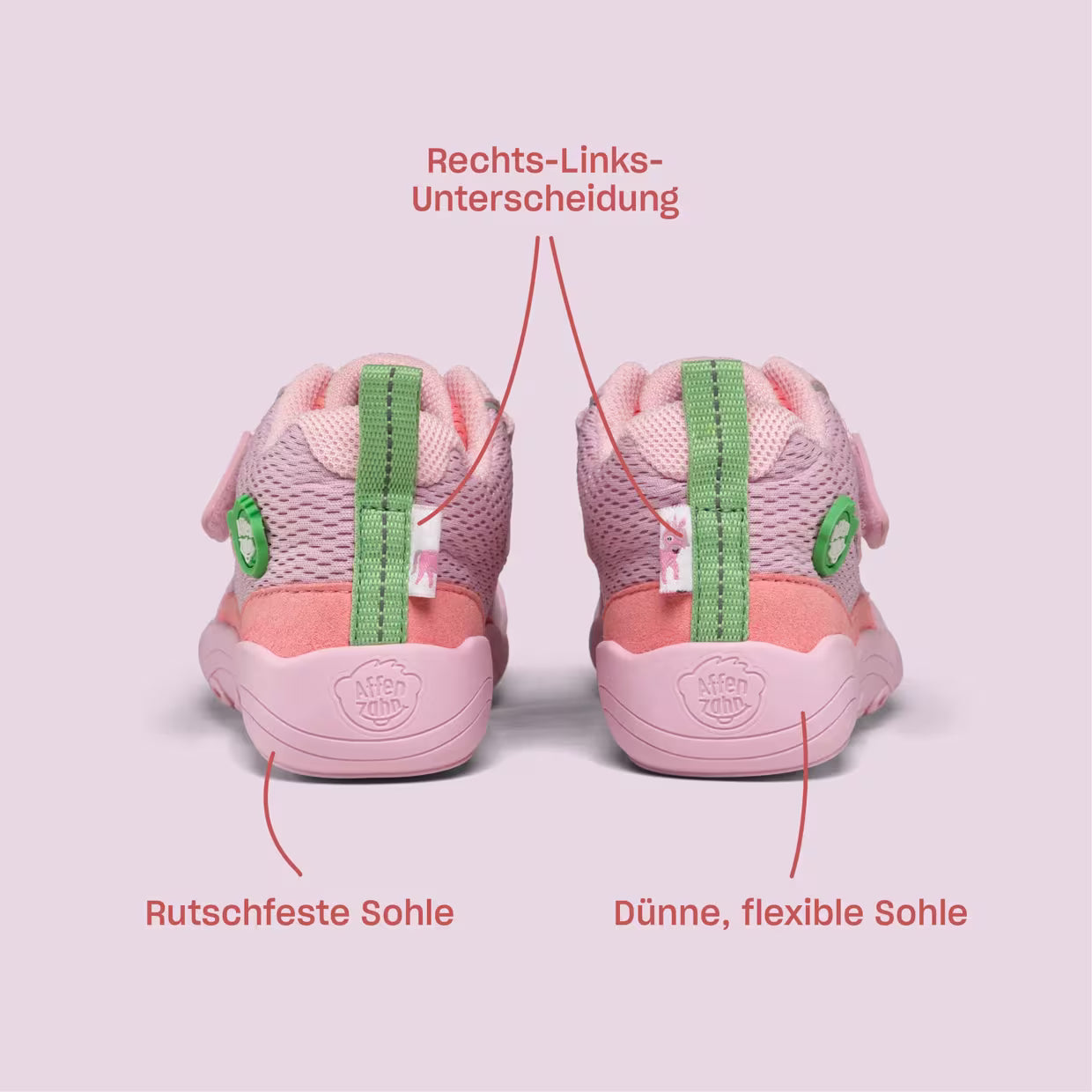 Affenzahn Veganer Barfuß-Halbschuh Cheerly Modell Hase, Vorteile des Schuhe