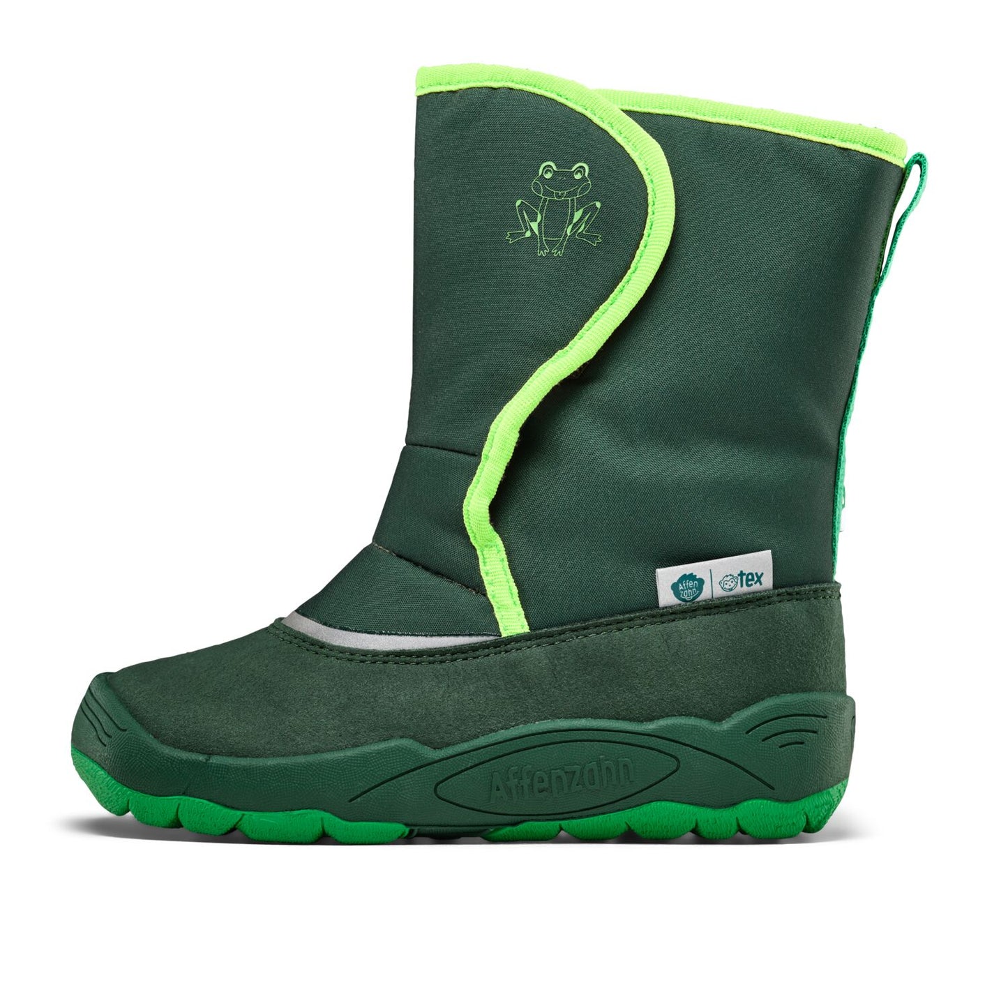 Schneestiefel Vegan Freezy - Frosch | Affenzahn