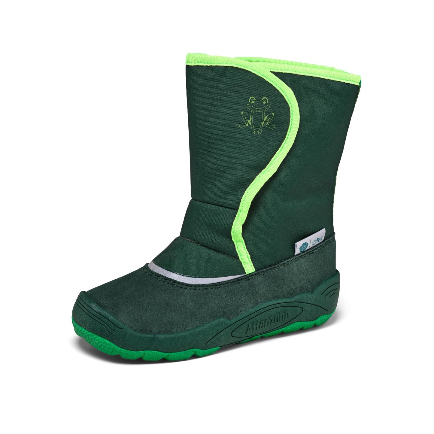Schneestiefel Vegan Freezy - Frosch | Affenzahn