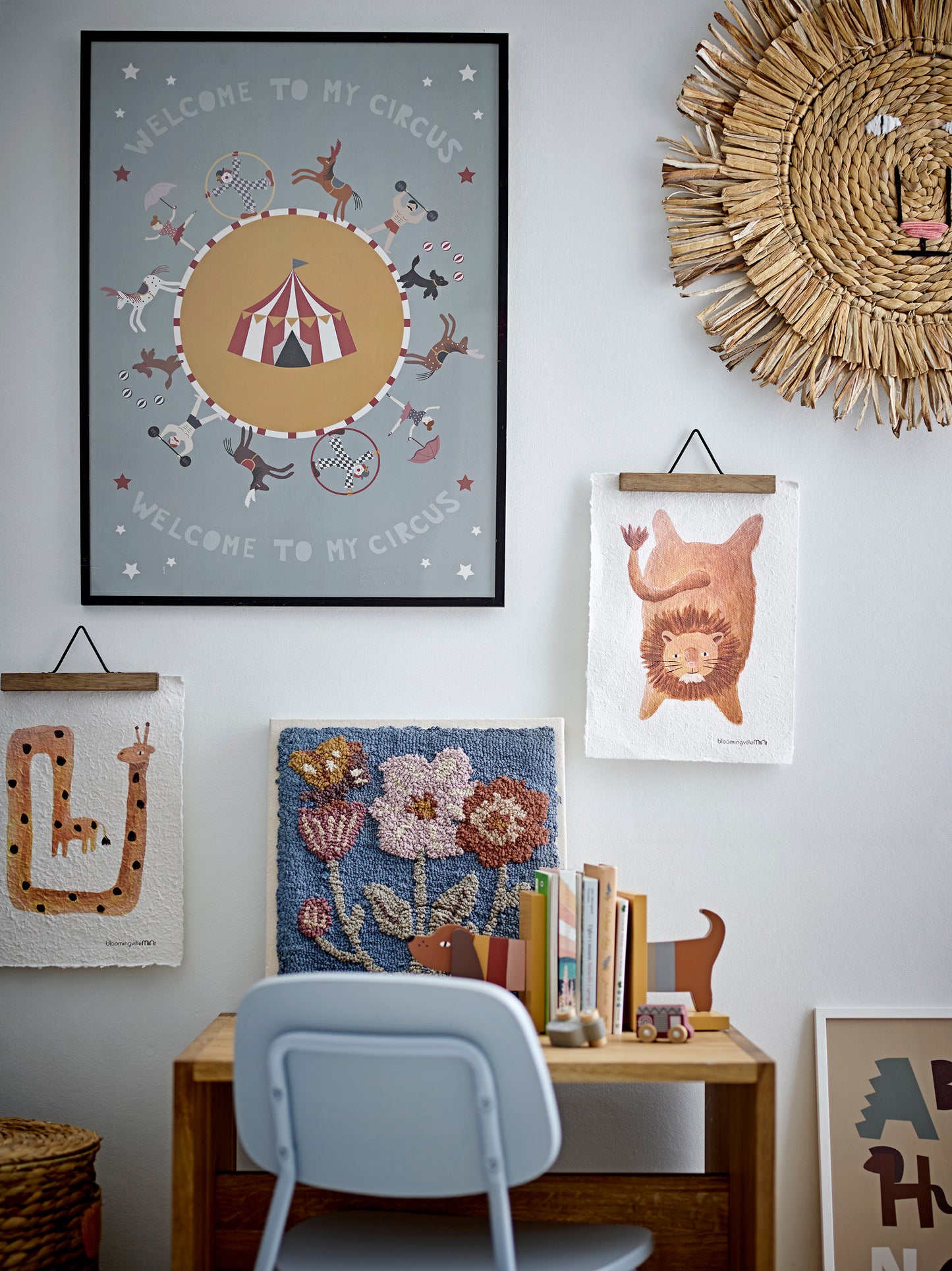 Poster, Kinderzimmer, Tiermotive | Bloomingville
