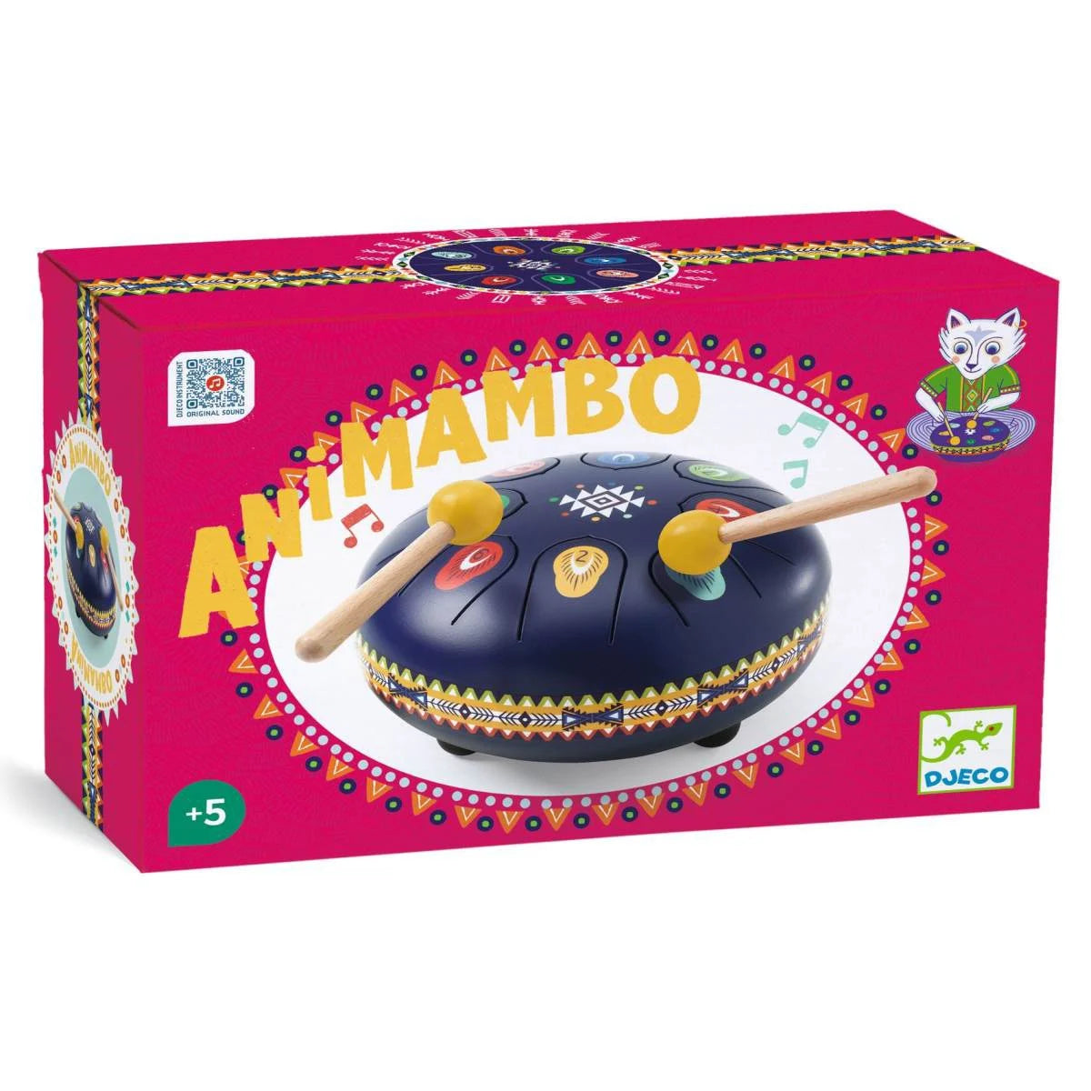 Zungentrommel. Musikinstrument für Kinder. Animambo | Djeco