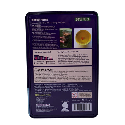 Einstein Experimentierkasten - Outdoor Helden | Fantasie4Kids