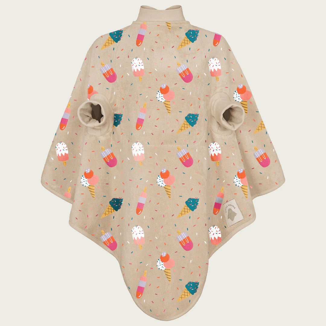 Limited Edition. Lätzchen "Boo" , Ice Cream. Frottee. wasserdicht | Little Casimir
