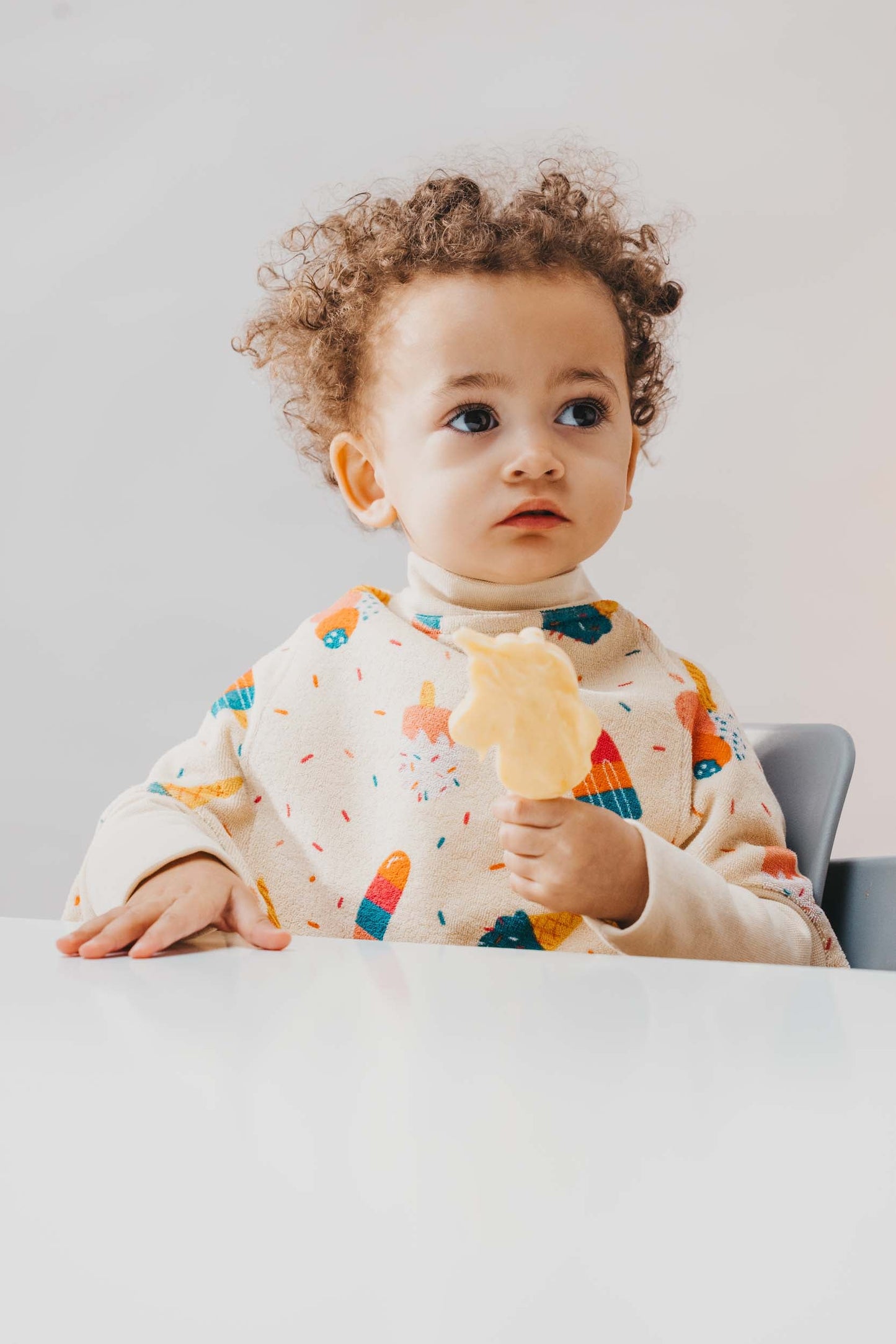 Limited Edition. Lätzchen "Boo" , Ice Cream. Frottee. wasserdicht | Little Casimir