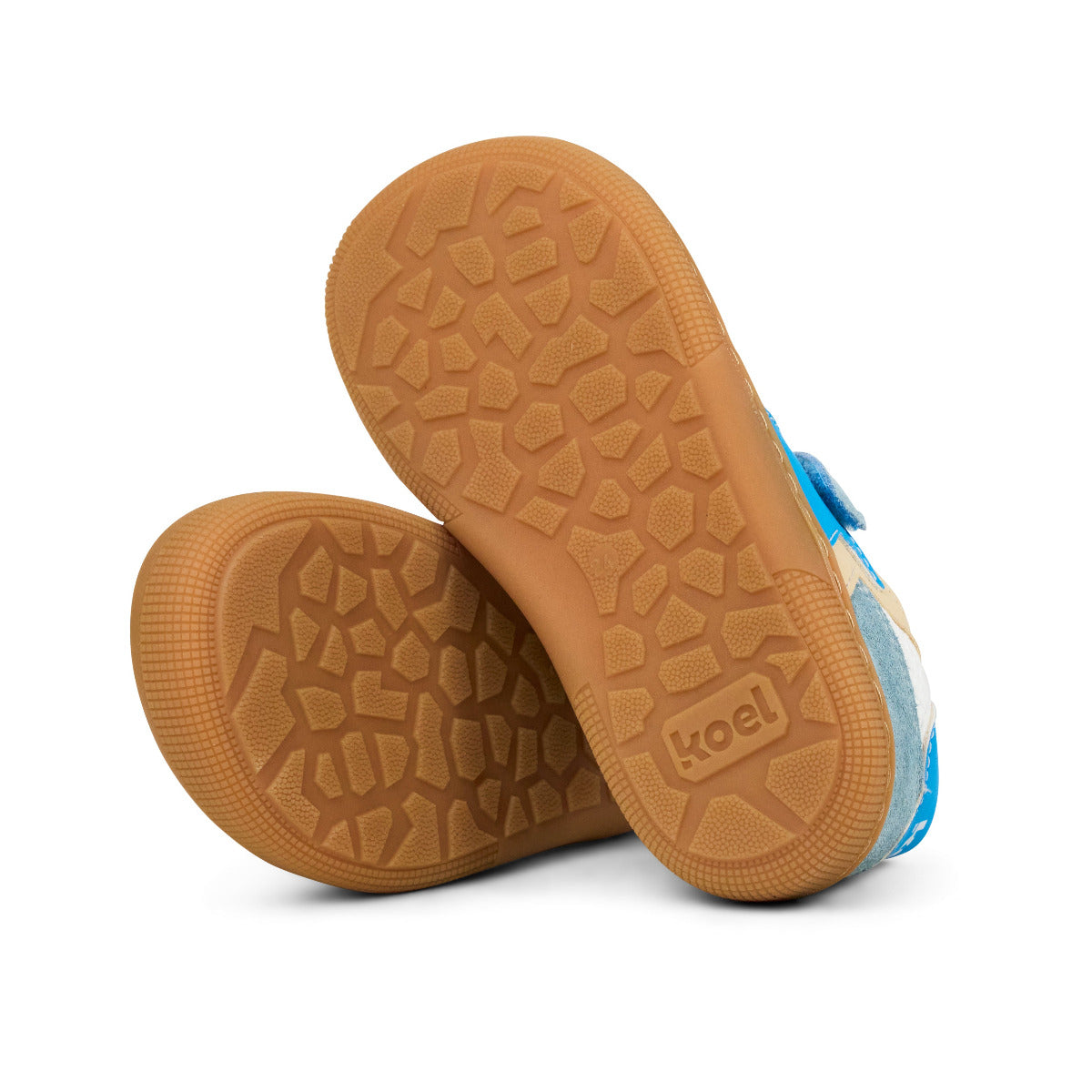 Koel DENVER Barfußsneaker aus Nappaleder in blau, Sohle