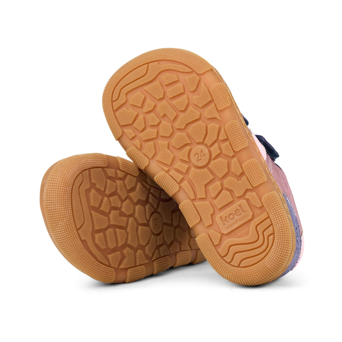 Koel KOBI W 3.0 in der Farbe Lavendel für extra breite Kinderfüße, Sohle