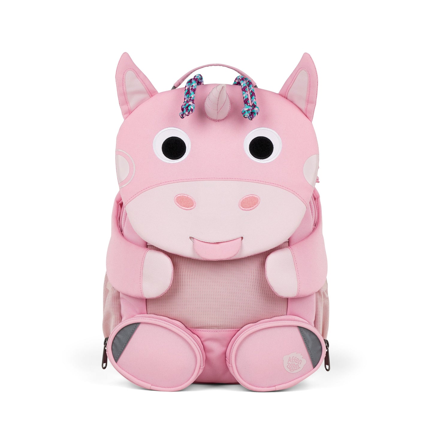 Kinderrucksack, Großer Freund, Einhorn, Affenzahn, 8l Volumen