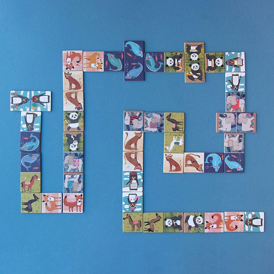 Domino. Tiere. Hartpappe | Londji