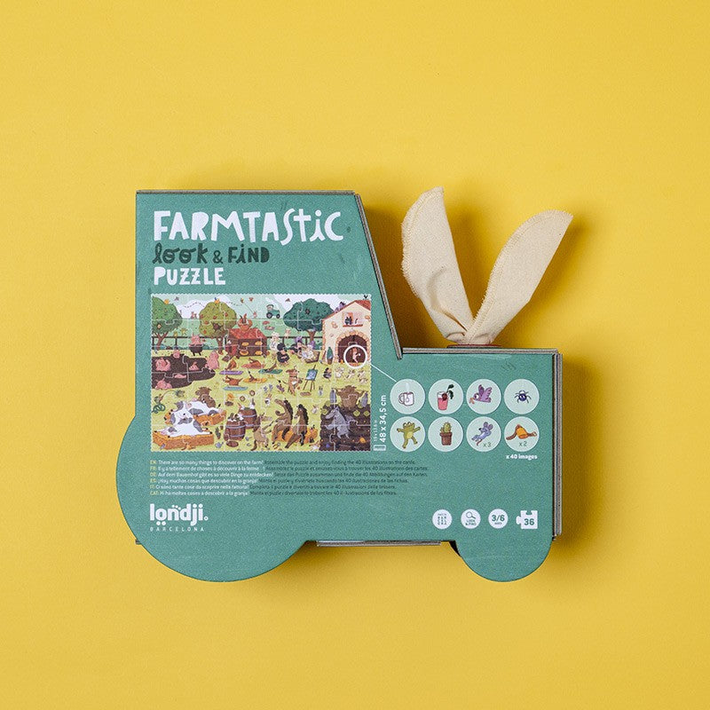Londji-Puzzle-FARMTASTIC, RÜckseite