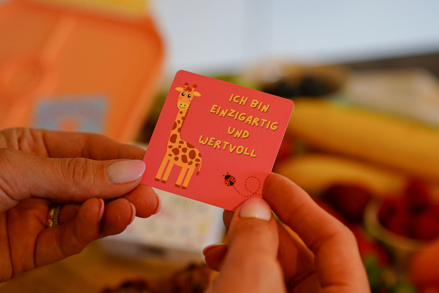 Motivationskarten für Kinder. Affirmationskarten