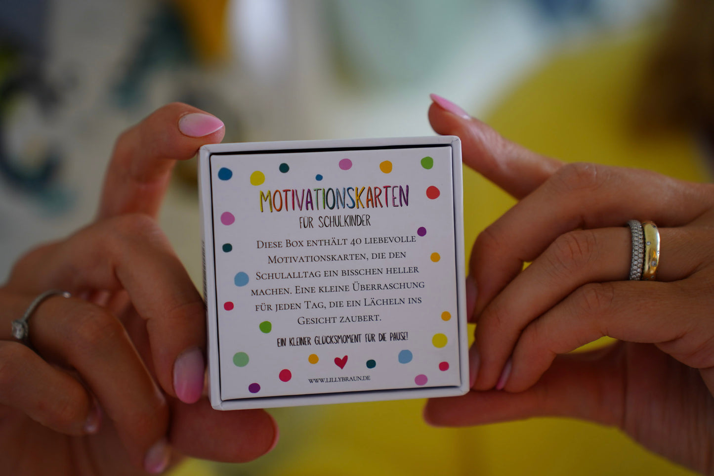 Motivationskarten für Kinder. Affirmationskarten