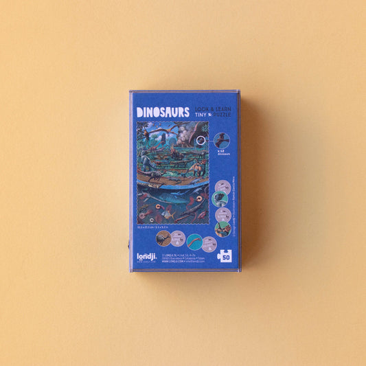 Londji Mini-Beobachtungspuzzle „Tiny Dinosaurs“
