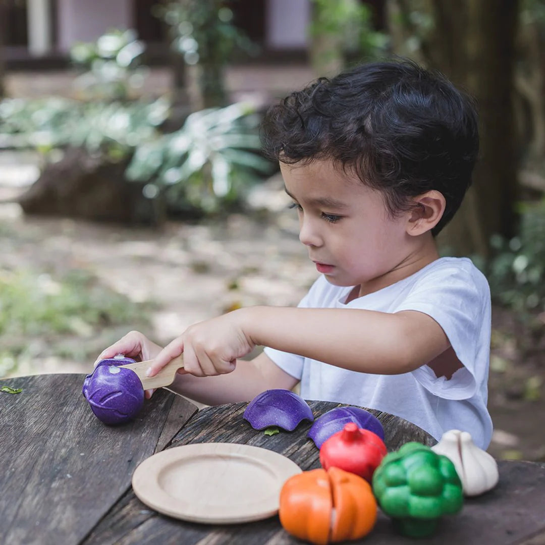 5 Farben Gemüse-Set