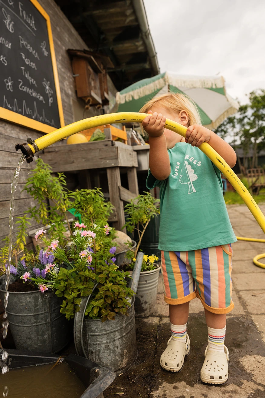 Sportsocken. Weiß. Mit Streifen
