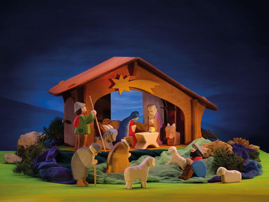 Ochse. Krippenfigur | Ostheimer