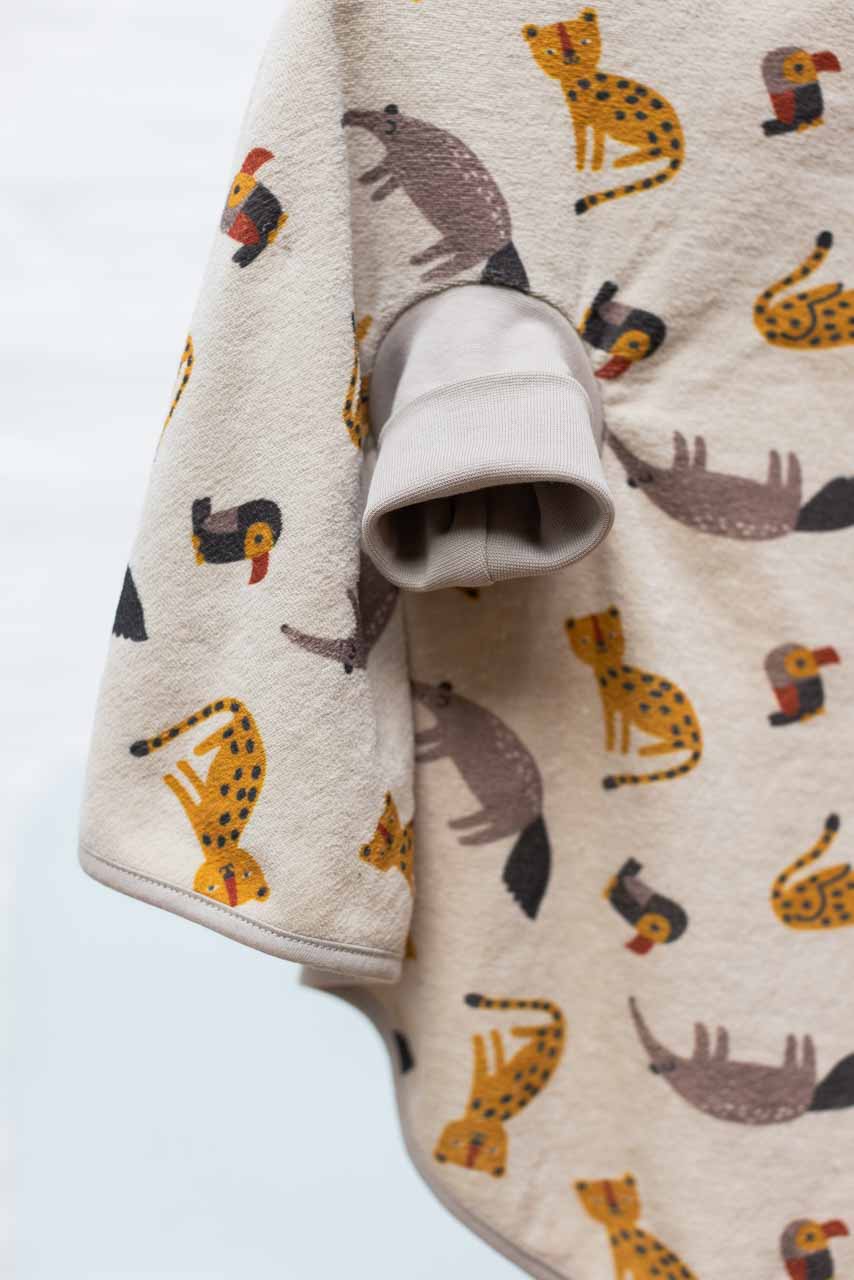 Lätzchen "Boo" , Forest Animals. Frottee. wasserdicht | Little Casimir