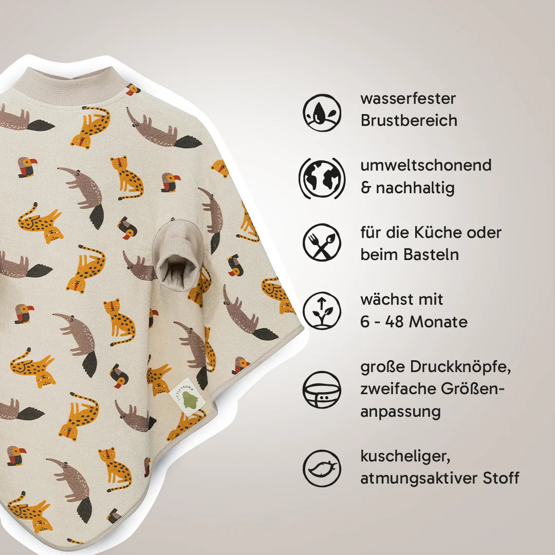 Limited Edition. Lätzchen "Boo" , Ice Cream. Frottee. wasserdicht | Little Casimir