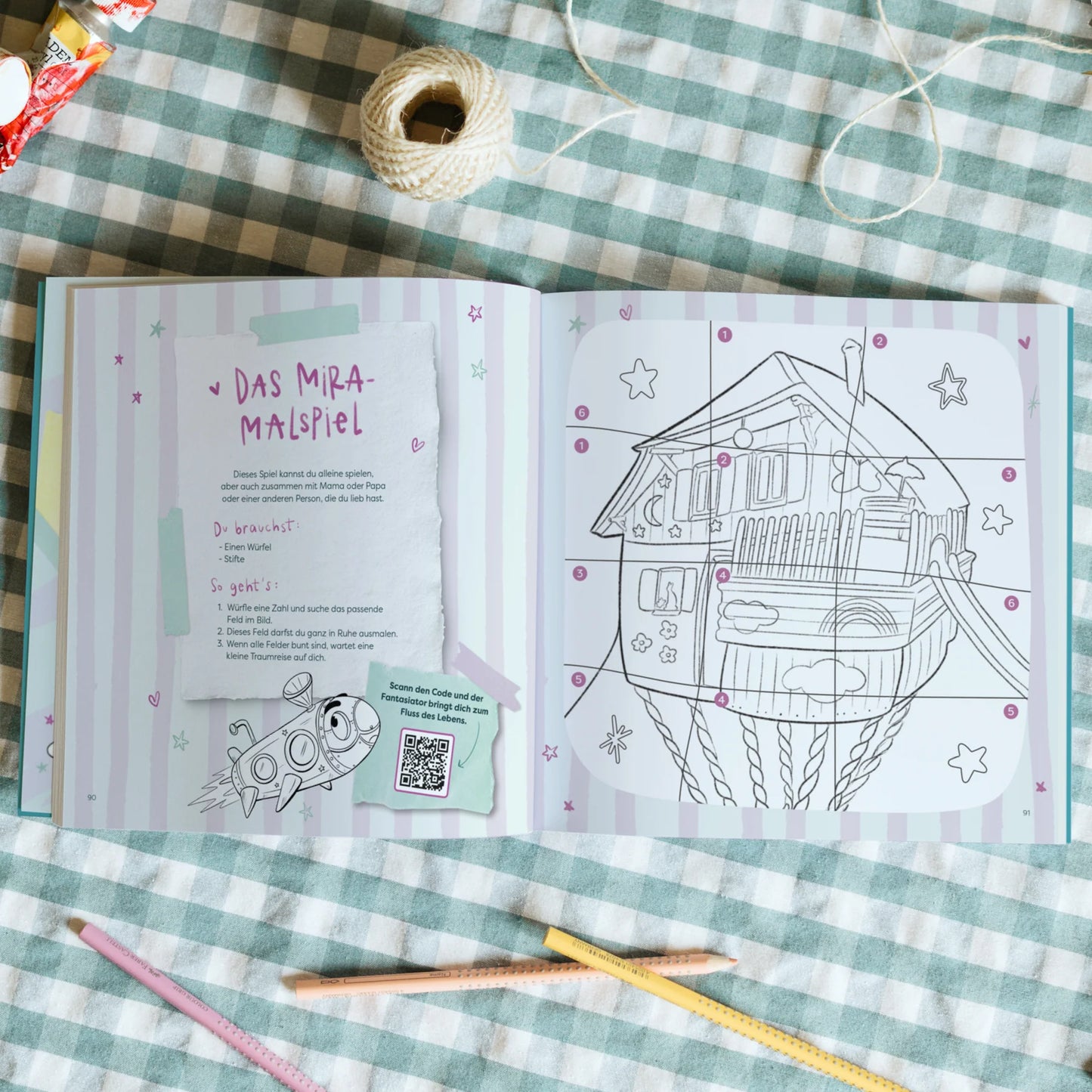 Rätselbuch "Zeit für mich" | Mira und das fliegende Haus