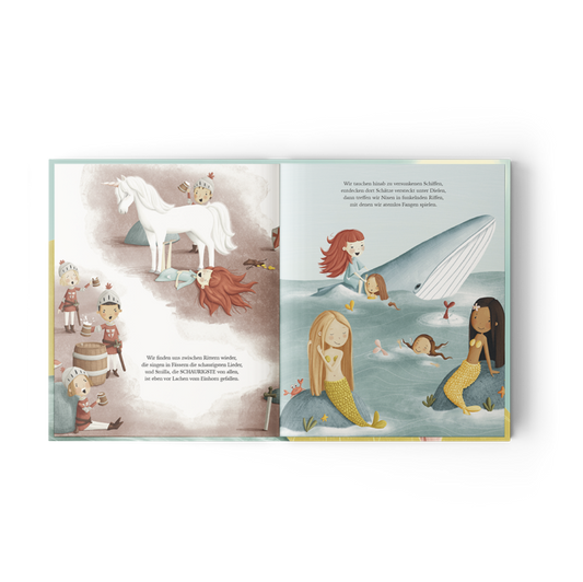 Kinderbuch, "Zwei Mädchen im Glück", gebunden | Annika Klee