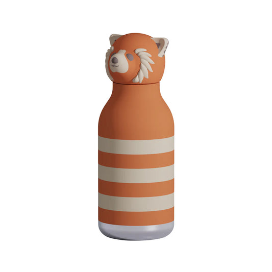 bestie by asobu. Trinkflasche. Isoliert. Roter Panda