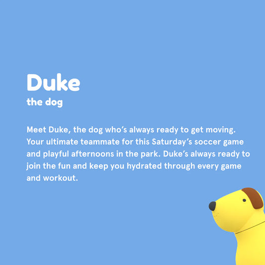 bestie by asobu. Trinkflasche. Isoliert. Hund