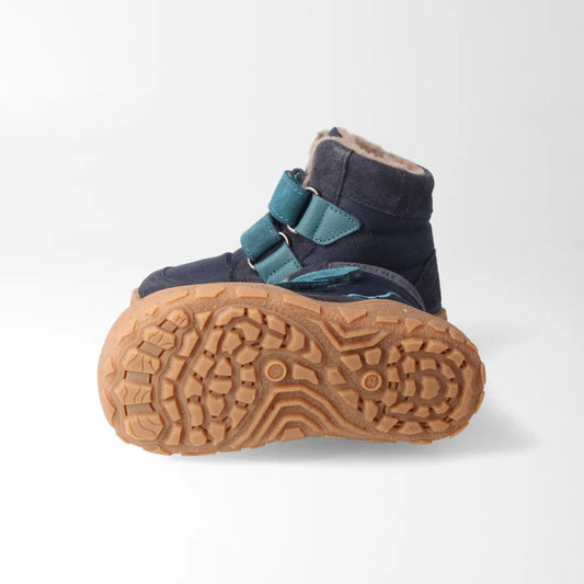 Barfußschuh eisbärSTYLE marine, gefüttert | bLIFESTYLE