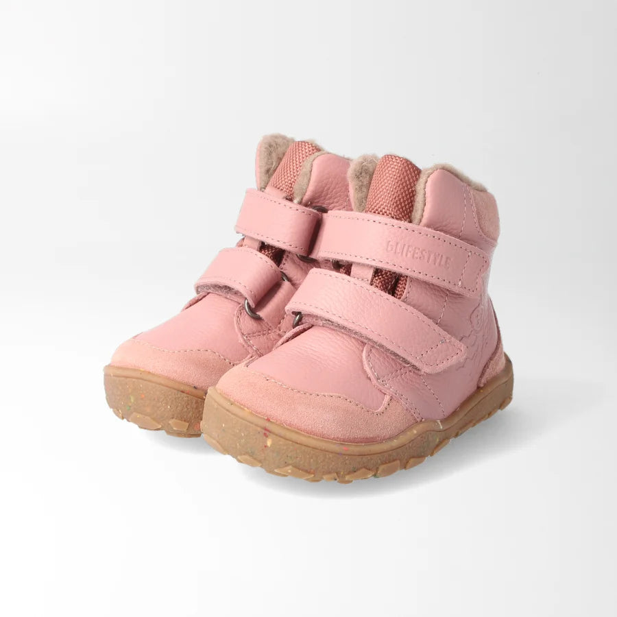 Winterbarfußschuh mit TEX - GIBBON - altrosa | bLifestyle