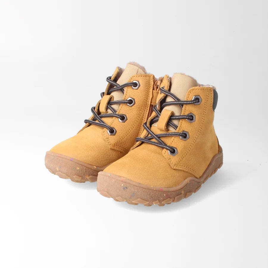 Barfußschuh WInterstiefel schwarzbärSTYLE TEX sand | bLIFESTYLE