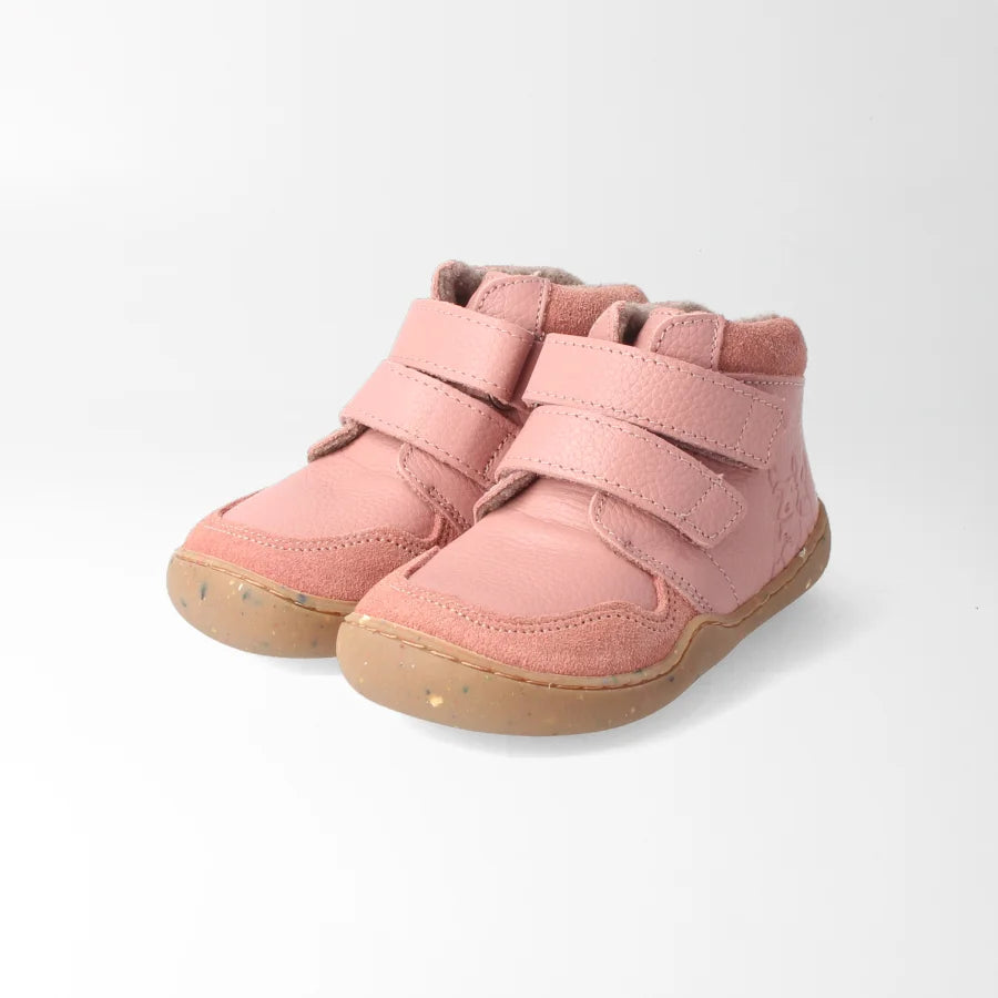 Barfußschuh streifenhörnchenSTYLE altrosa, leicht gefüttert| bLIFESTYLE