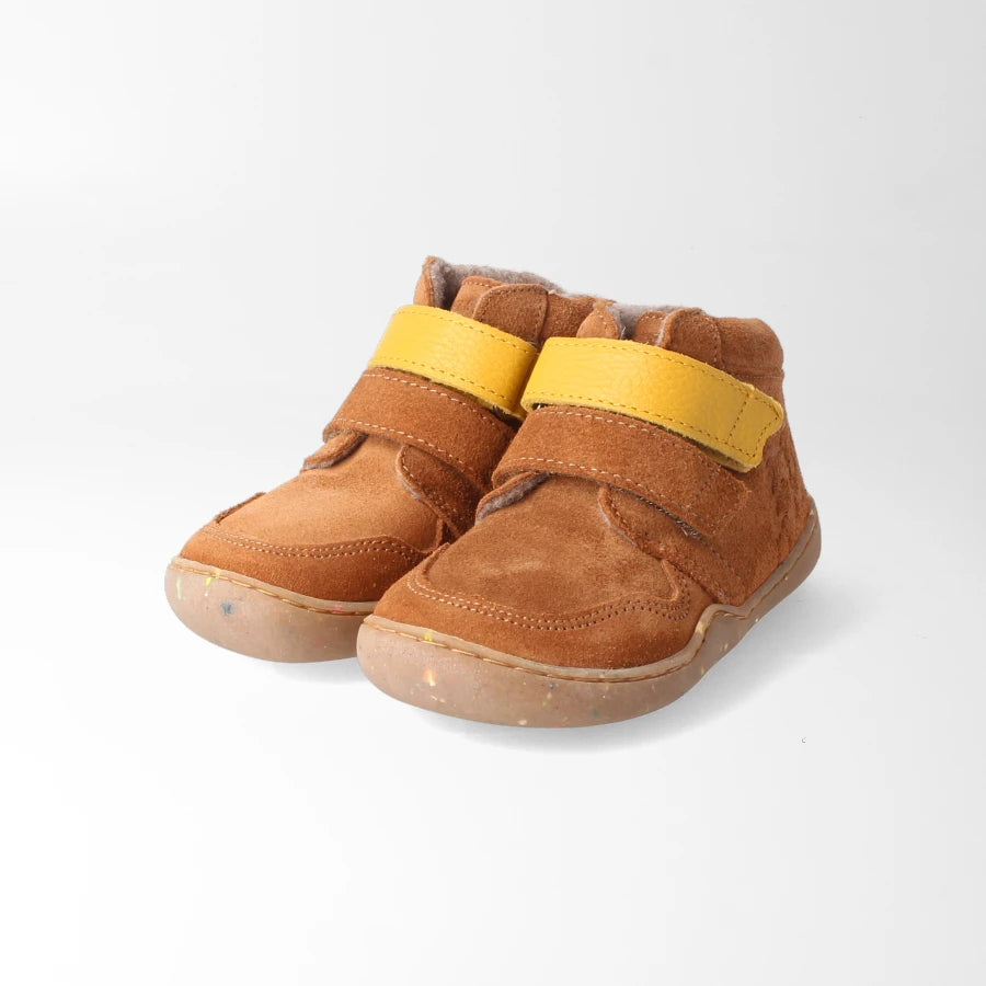 Barfußschuh streifenhörnchenSTYLE haselnuss, leicht gefüttert | bLIFESTYLE