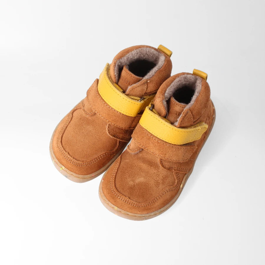 Barfußschuh streifenhörnchenSTYLE haselnuss, leicht gefüttert | bLIFESTYLE