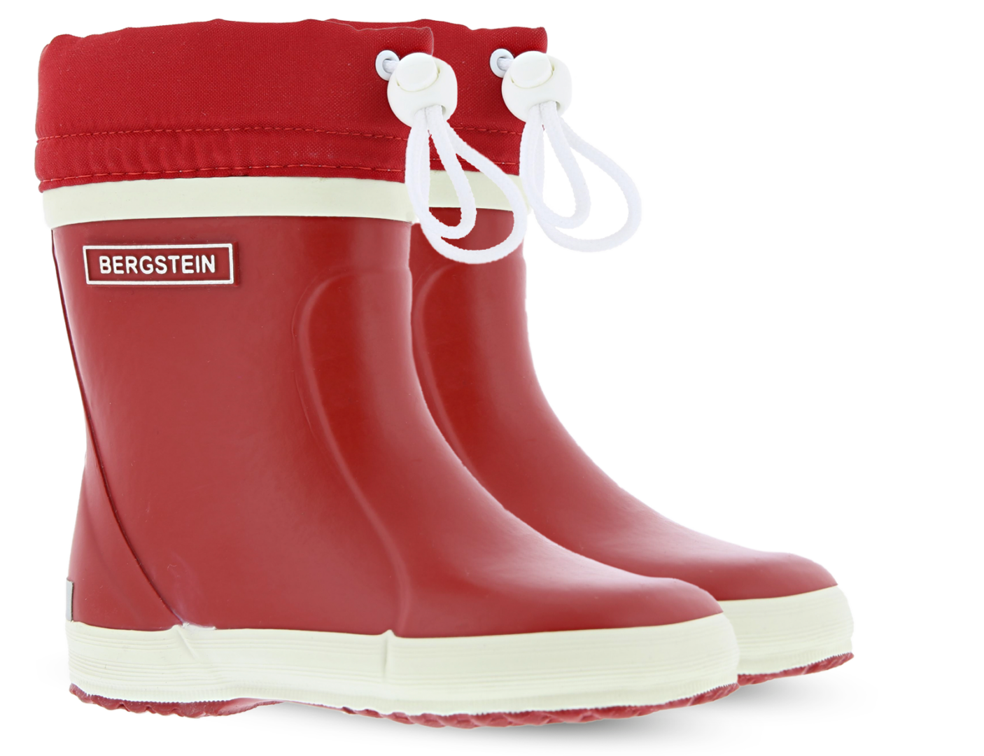 Thermo Gummistiefel, Winterboot, Rot, mit Zugband | Bergstein